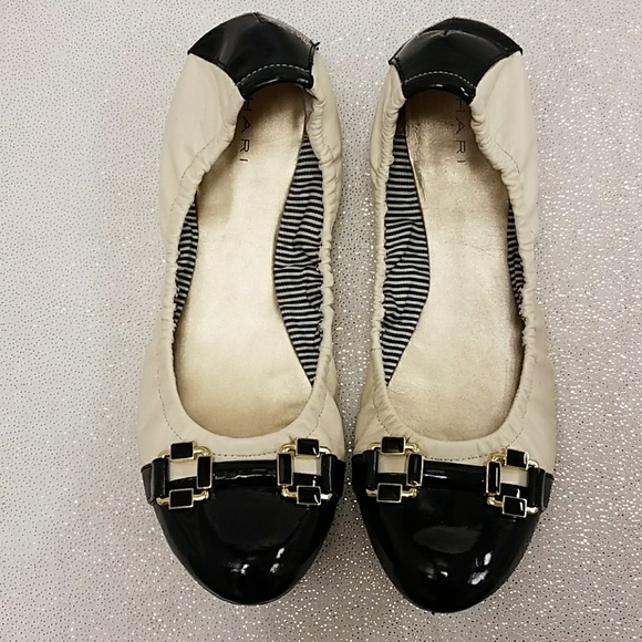 tahari ballet flats
